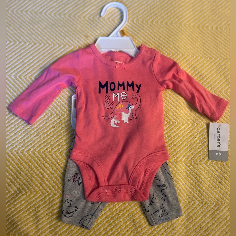 Carters Mommy & Me Dinosaur Set